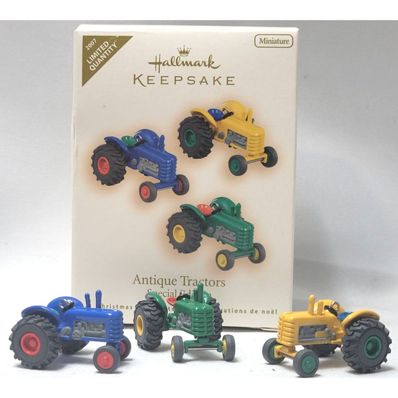 Hallmark Keepsake Antique Tractors Special Edition 2007 Ornaments - Picture 1 of 8